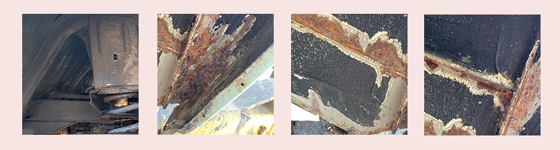 RustOust vehicle rust proofing work