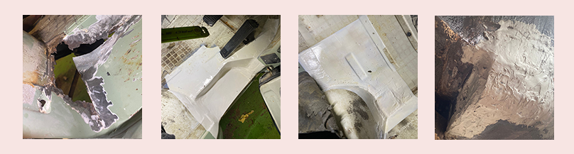RustOust vehicle rust proofing work