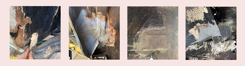 RustOust vehicle rust proofing work