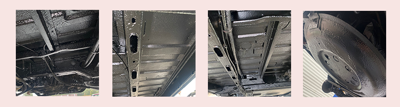 RustOust vehicle rust proofing work