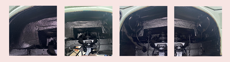 RustOust vehicle rust proofing work