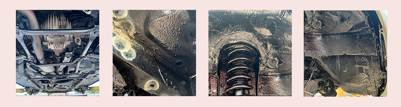 RustOust vehicle rust proofing work