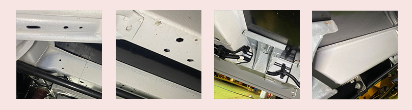 RustOust vehicle rust proofing work