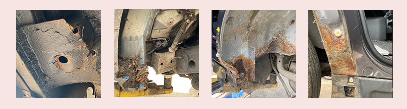 RustOust vehicle rust proofing work