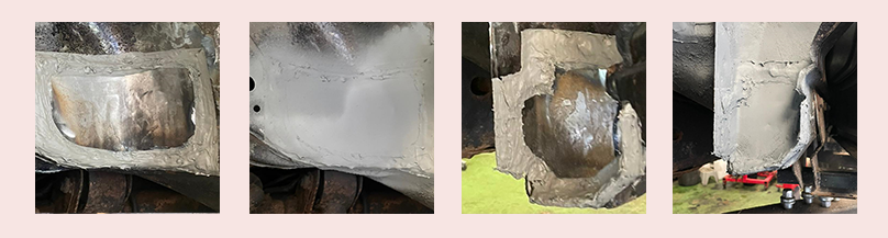 RustOust vehicle rust proofing work