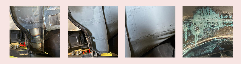 RustOust vehicle rust proofing work