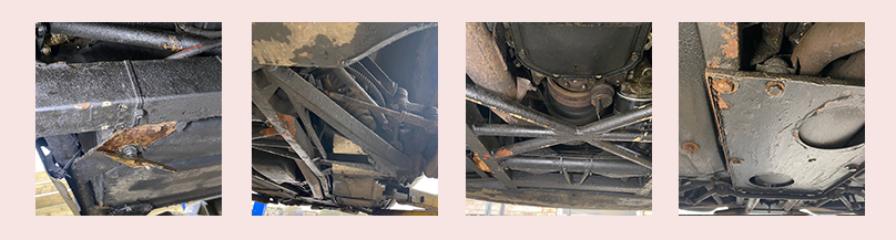 RustOust vehicle rust proofing work