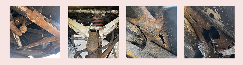 RustOust vehicle rust proofing work