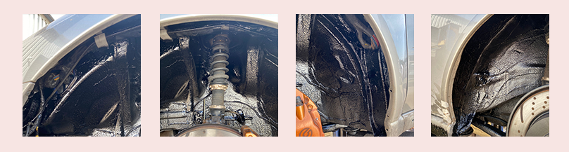 RustOust vehicle rust proofing work