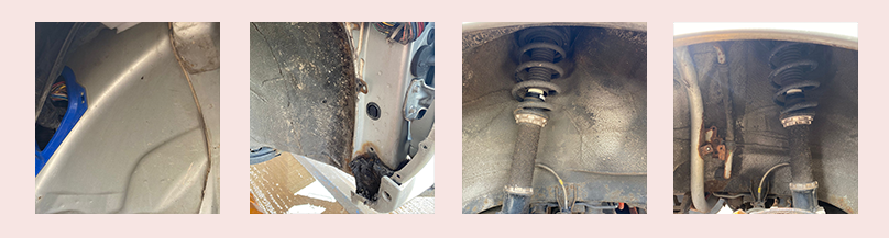 RustOust vehicle rust proofing work