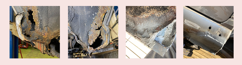 RustOust vehicle rust proofing work