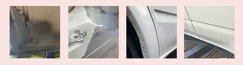 RustOust vehicle rust proofing work