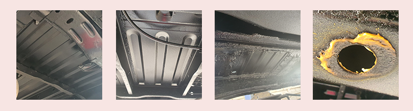 RustOust vehicle rust proofing work