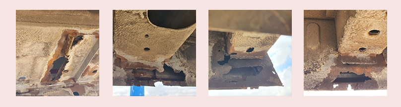 RustOust vehicle rust proofing work