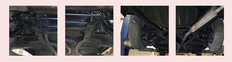 RustOust vehicle rust proofing work
