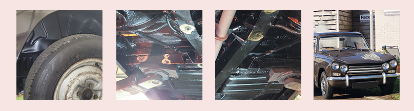 RustOust vehicle rust proofing work