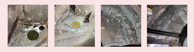 RustOust vehicle rust proofing work