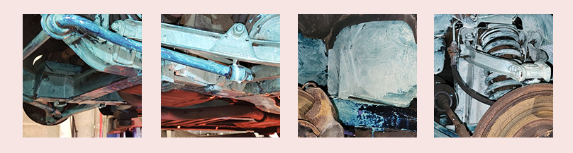 RustOust vehicle rust proofing work