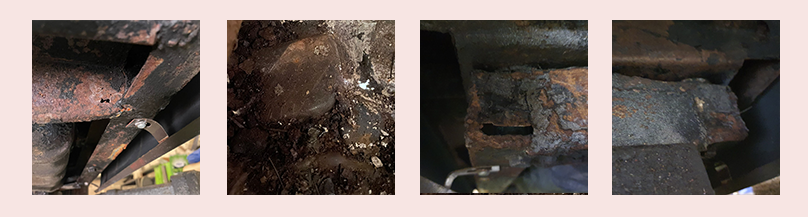 RustOust vehicle rust proofing work