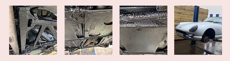 RustOust vehicle rust proofing work