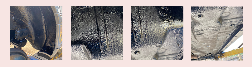 RustOust vehicle rust proofing work