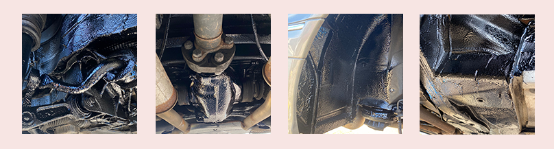 RustOust vehicle rust proofing work